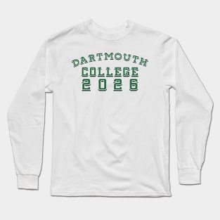 Dartmouth College Class of 2026 Long Sleeve T-Shirt